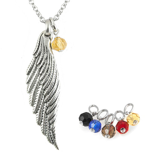 Collier Aile d'Ange Lumineux